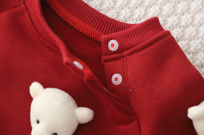 Mono Infantil Osito + Gorro