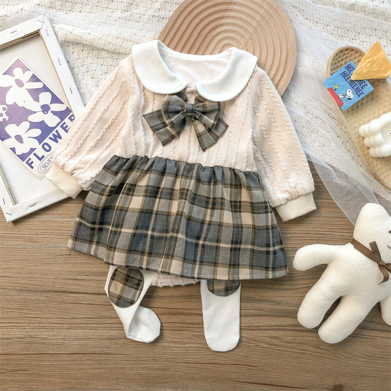 Conjunto Infantil Cuadros Golinha