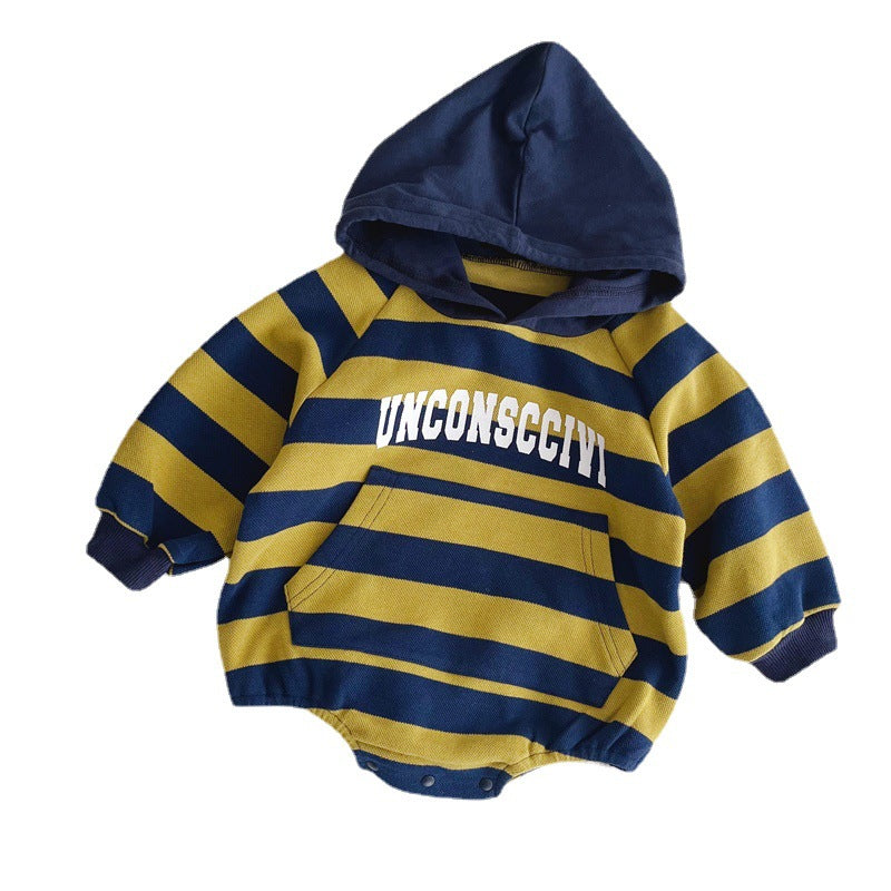 Body Infantil de Rayas de Invierno