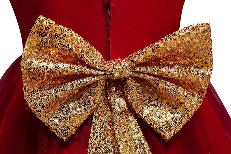 Vestido de fiesta infantil de lujo