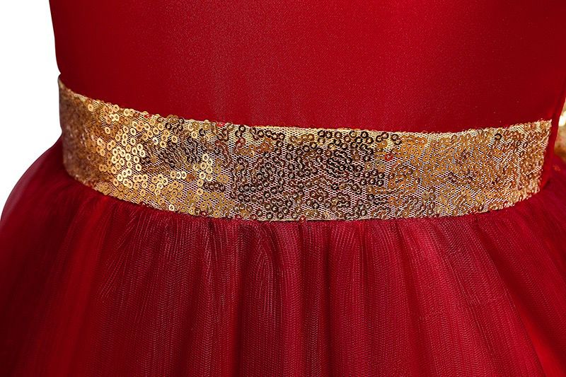 Vestido de fiesta infantil de lujo