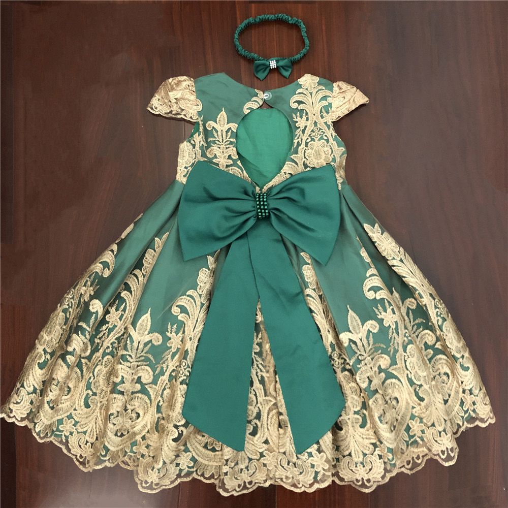 Vestido infantil de lujo