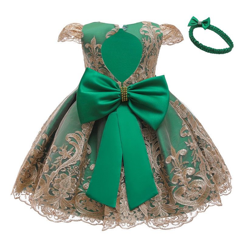 Vestido infantil de lujo