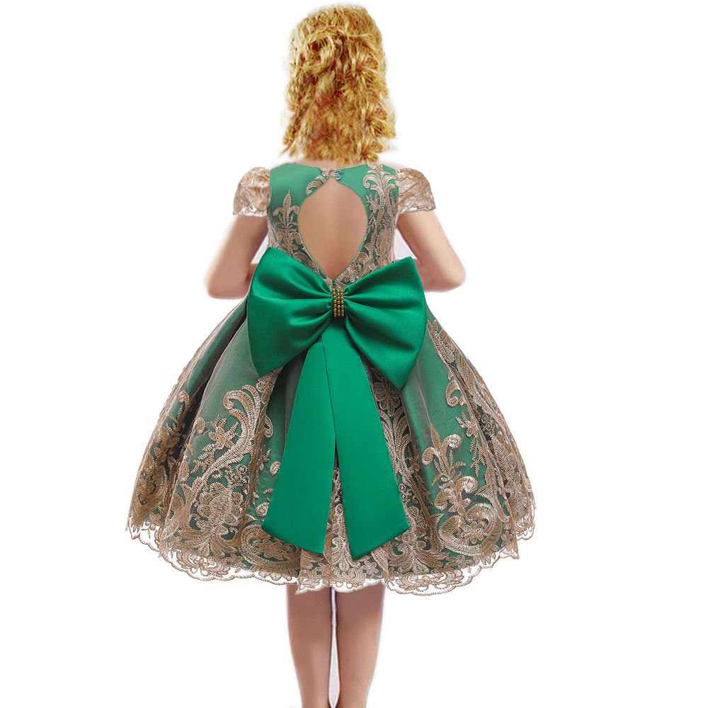 Vestido infantil de lujo