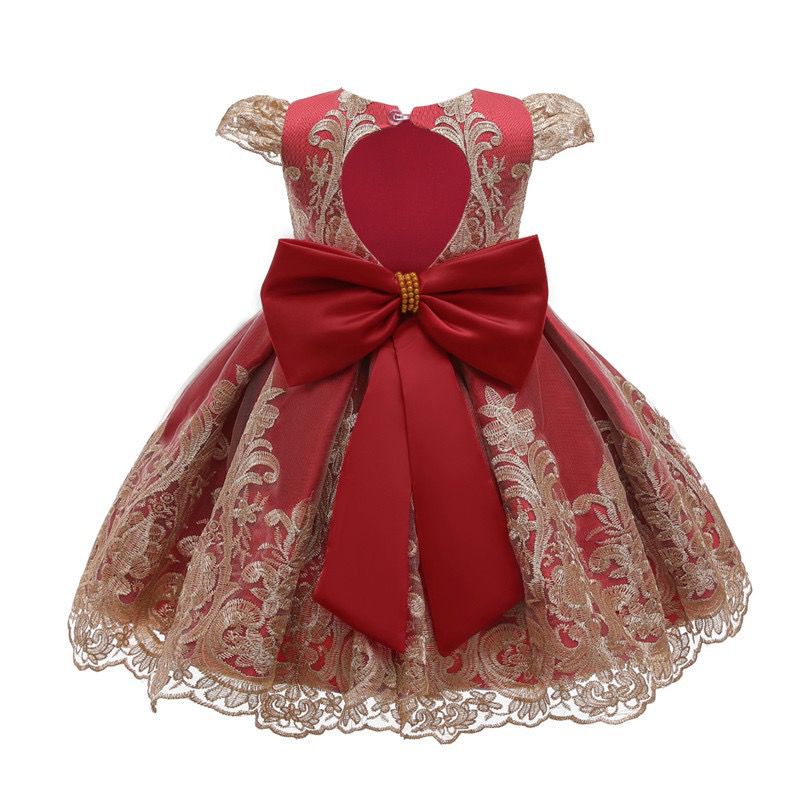 Vestido infantil de lujo