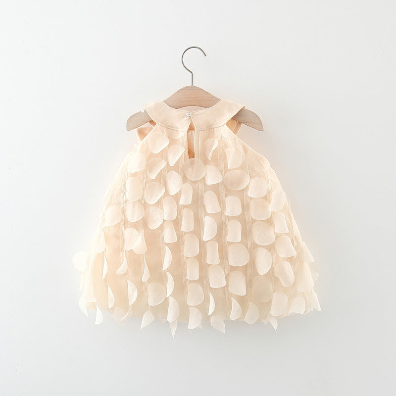 Vestido infantil de encaje boutique