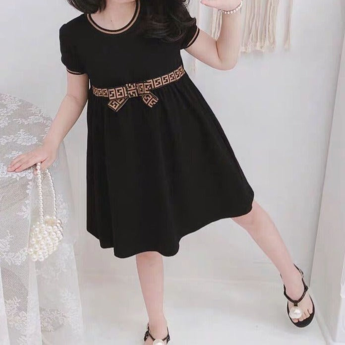 Vestido Infantil F Encaje