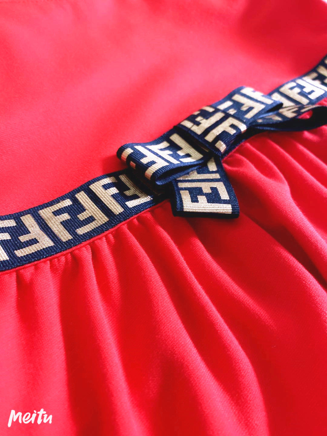 Vestido Infantil F Encaje