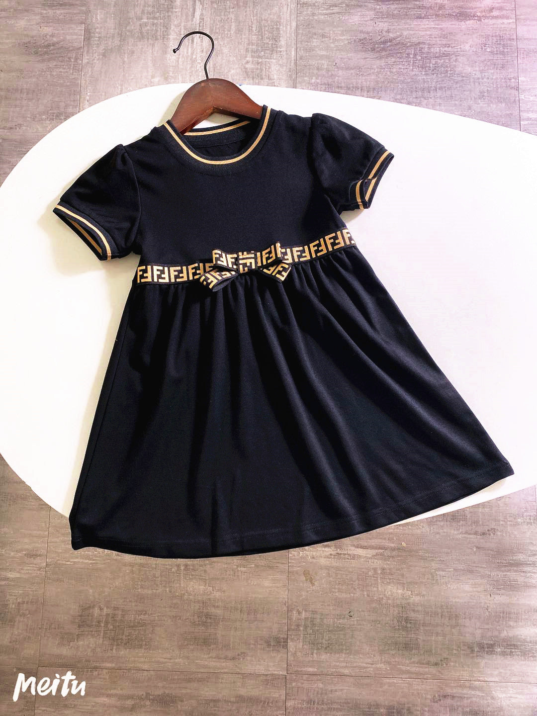 Vestido Infantil F Encaje