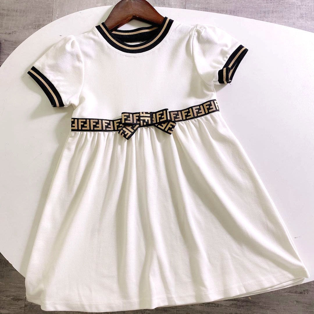 Vestido Infantil F Encaje