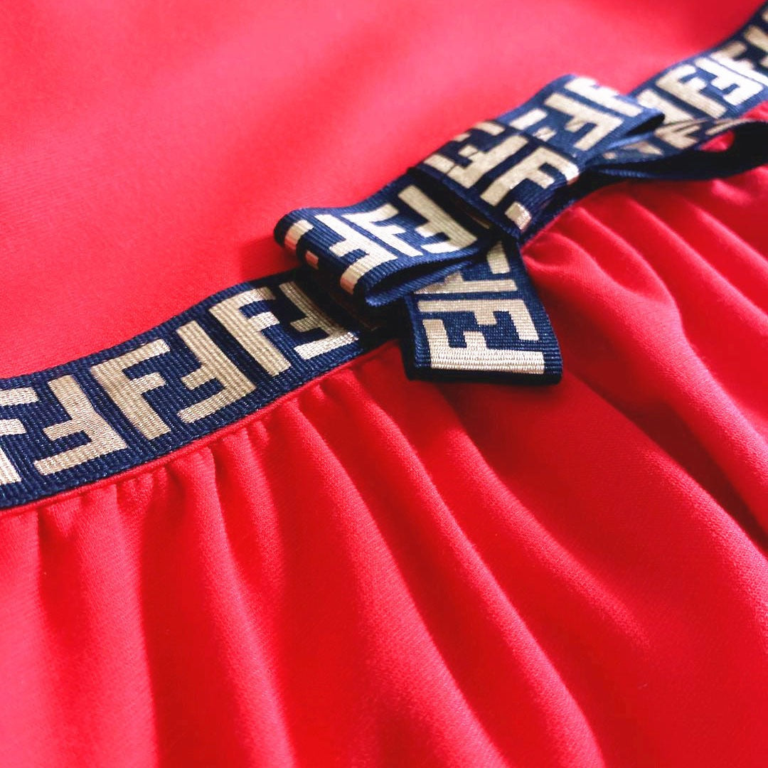 Vestido Infantil F Encaje