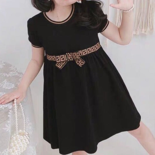 Vestido Infantil F Encaje