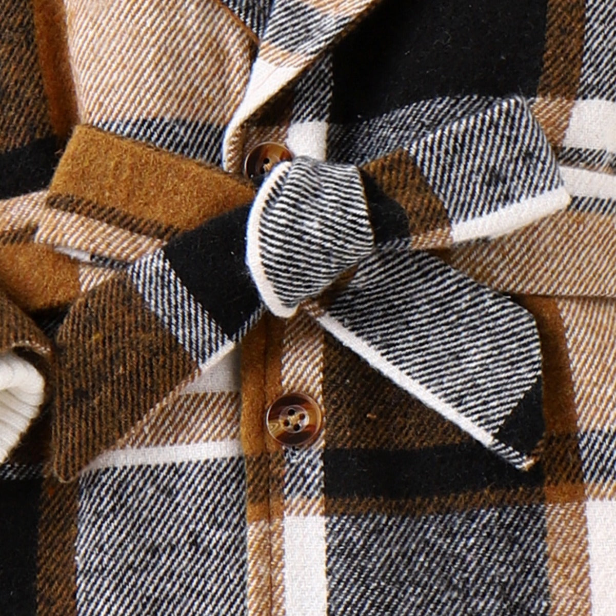 Vestido infantil a cuadros para mujer