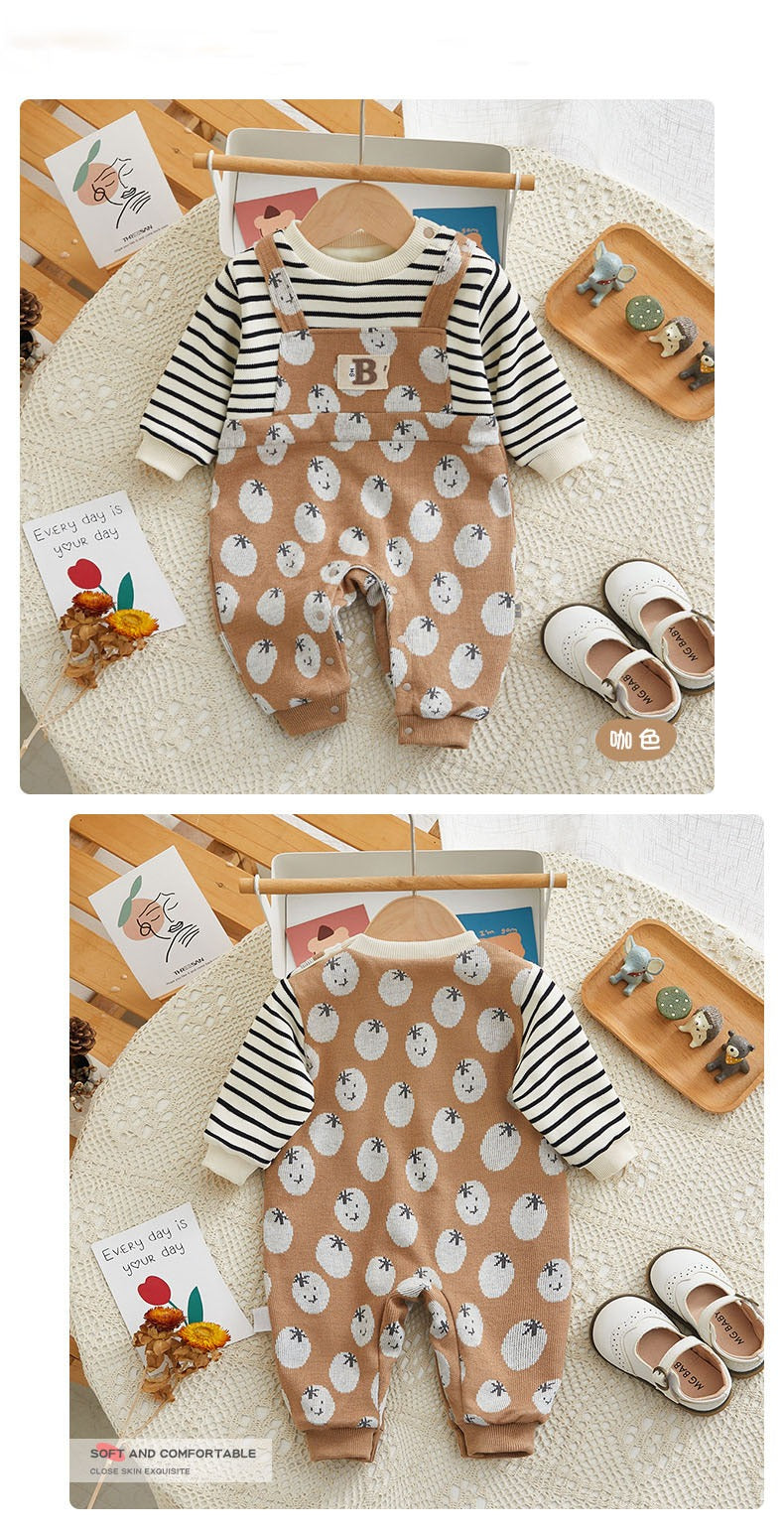 Mono de rayas faciales para niños