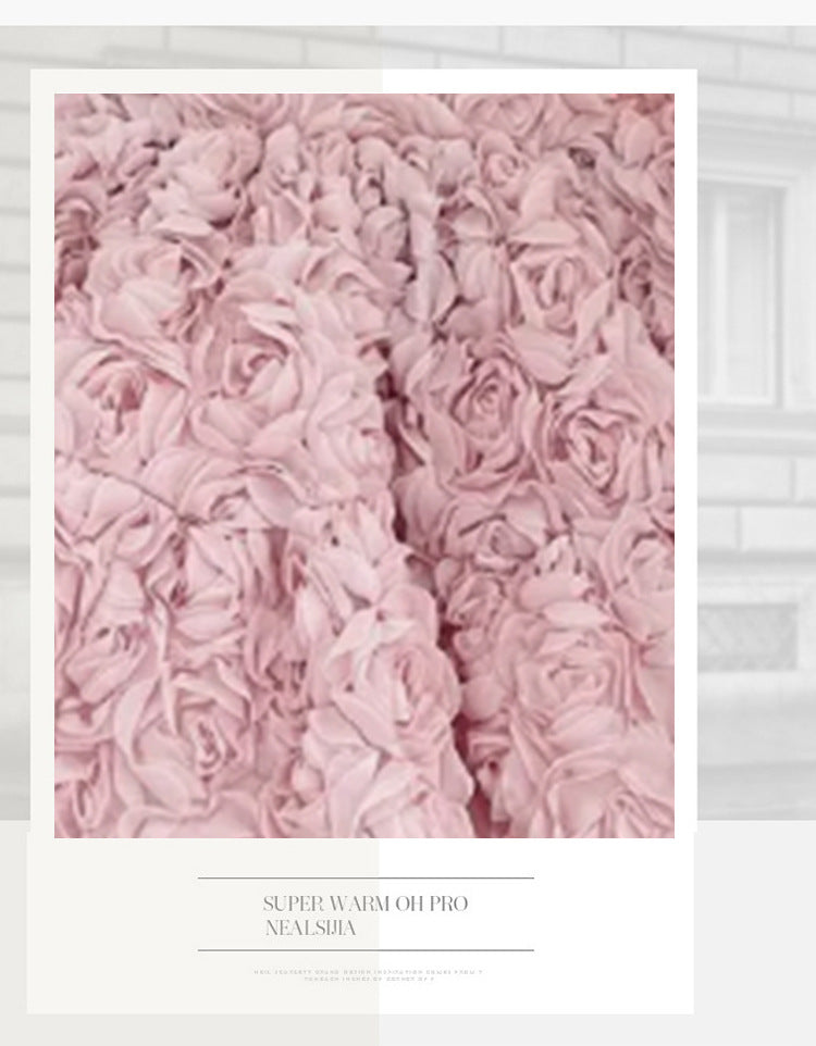 Vestido Infantil Rosas