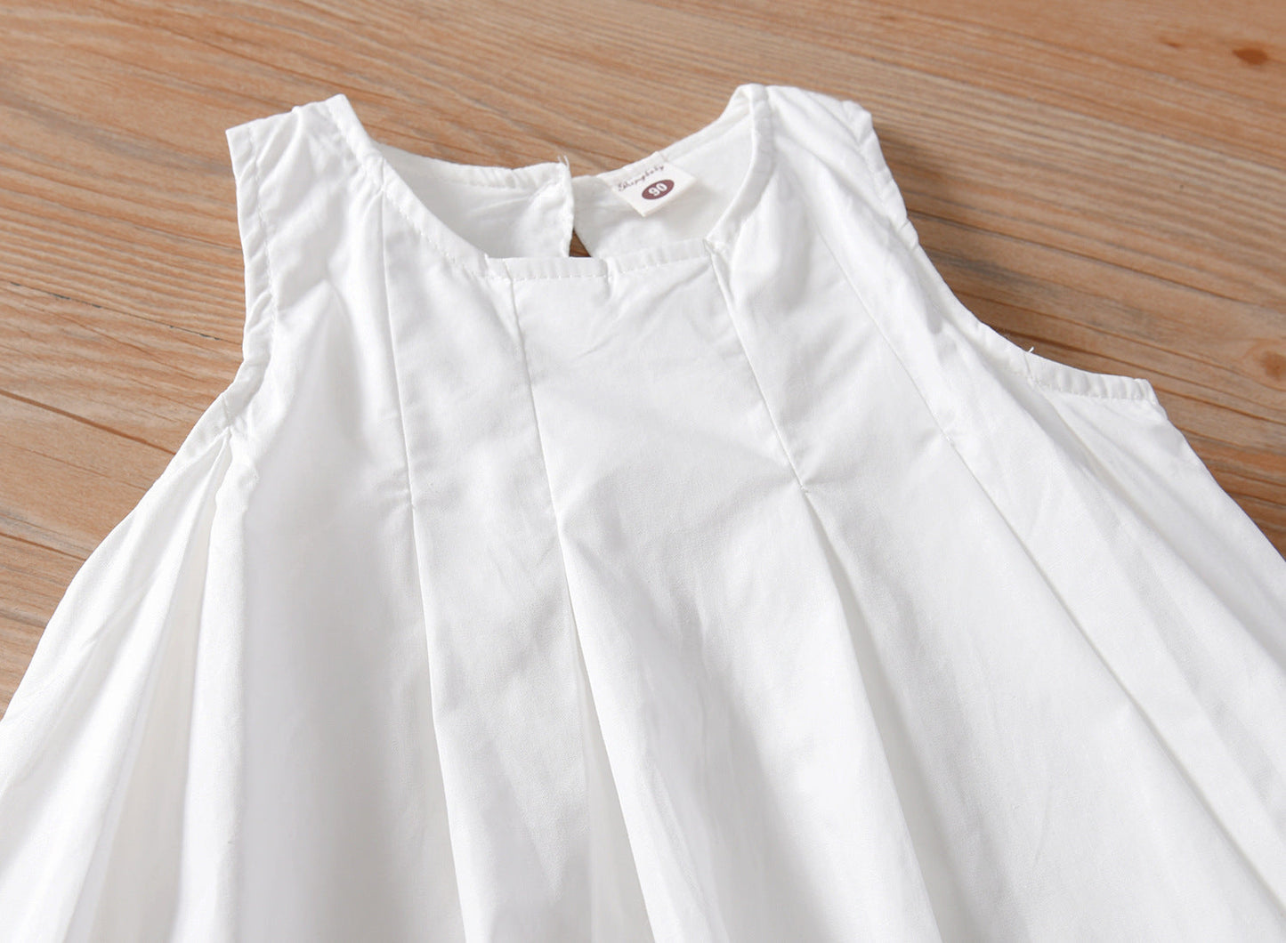 Vestido Infantil Balone Blanco