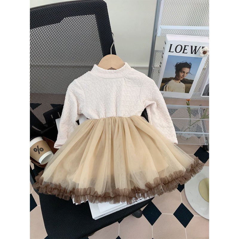 Vestido de tul infantil + Chaqueta