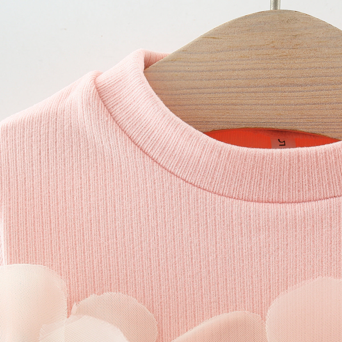 Vestido floral de tul infantil