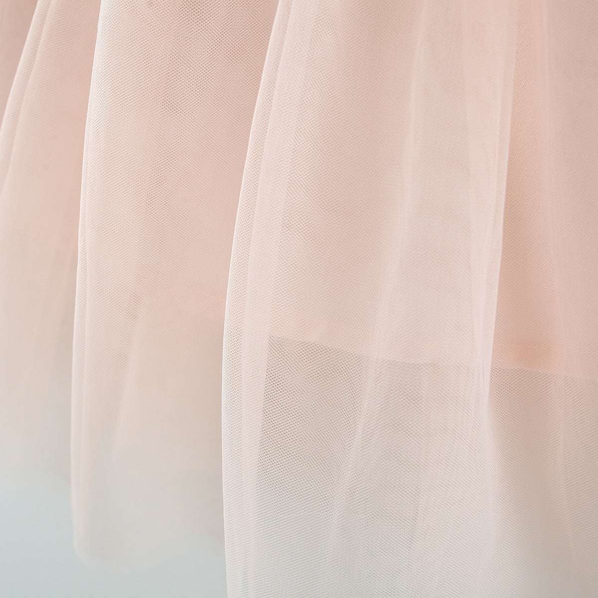 Vestido floral de tul infantil