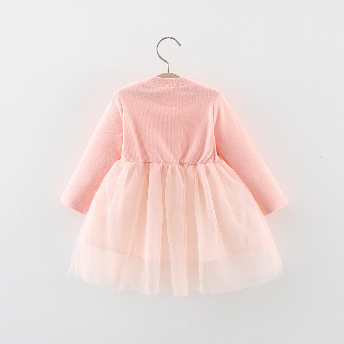 Vestido floral de tul infantil