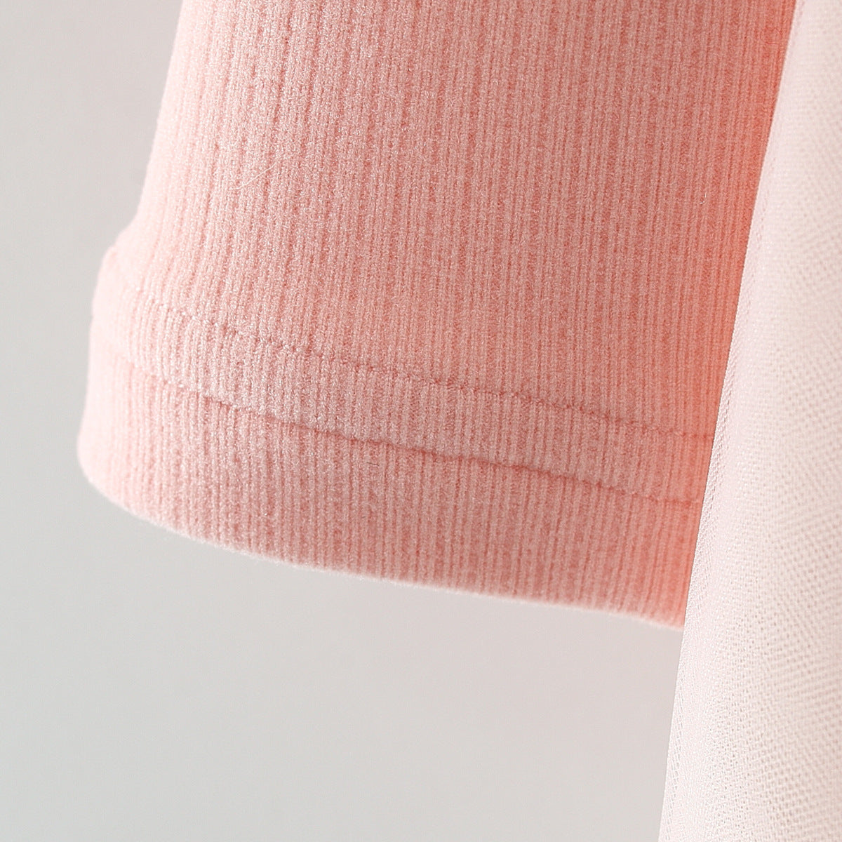 Vestido floral de tul infantil