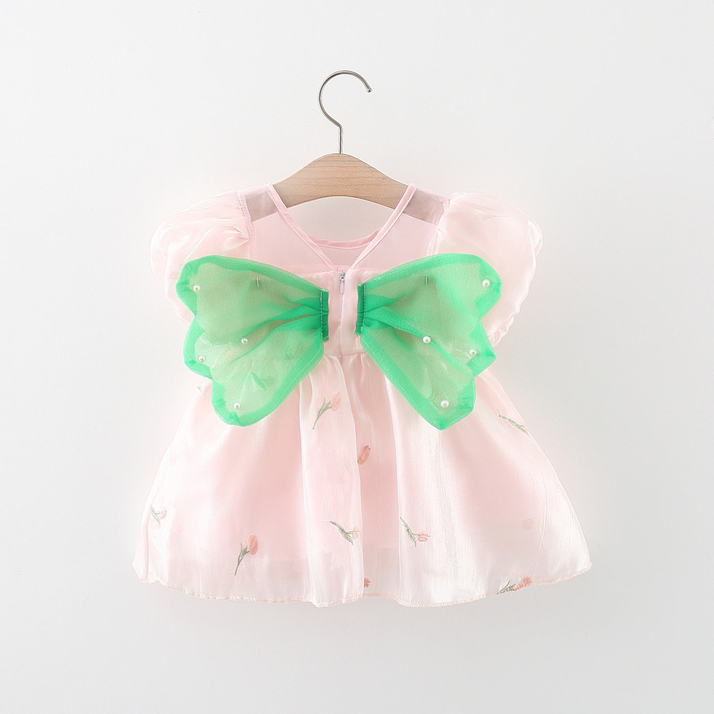 Vestido Infantil Florzinhas Asinha