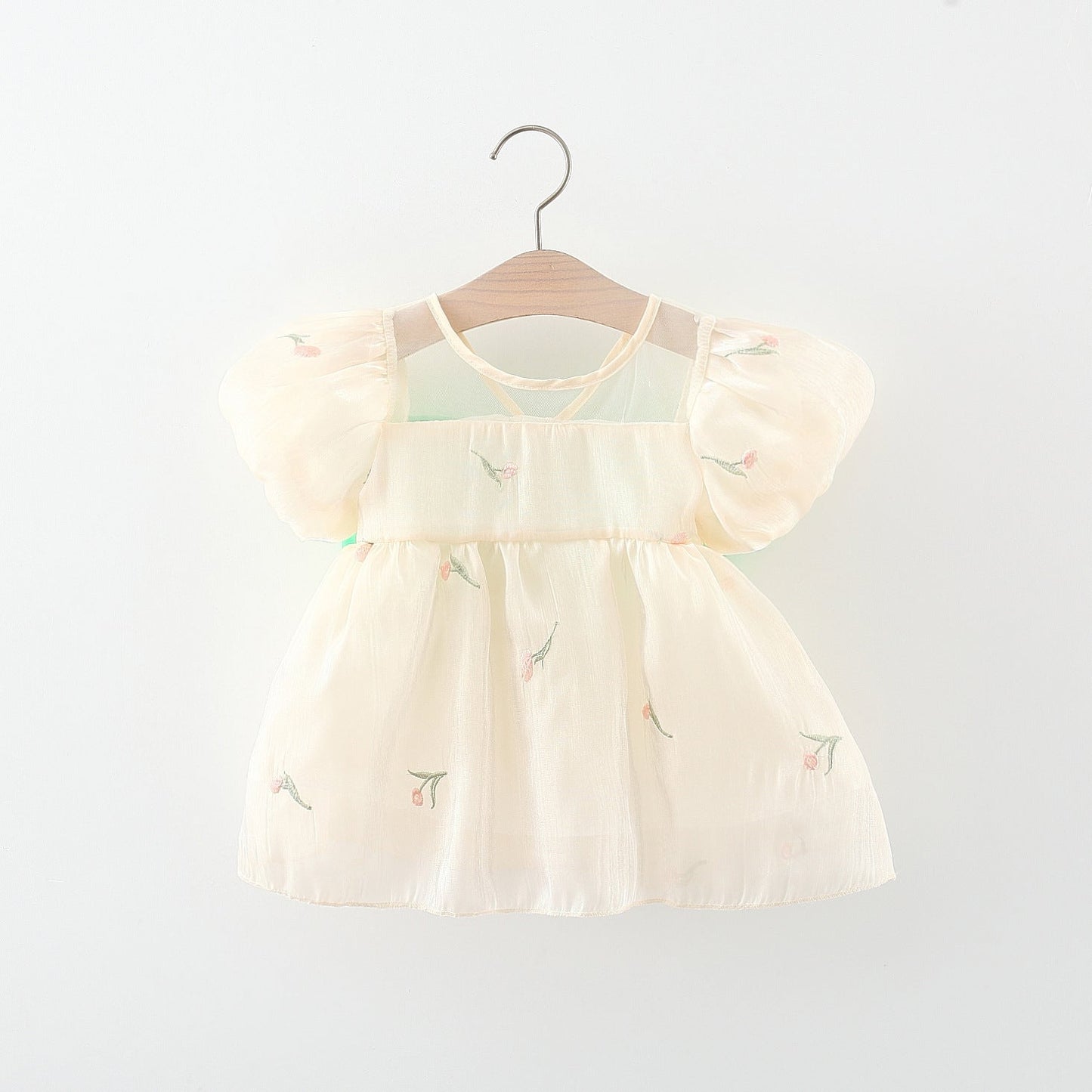 Vestido Infantil Florzinhas Asinha