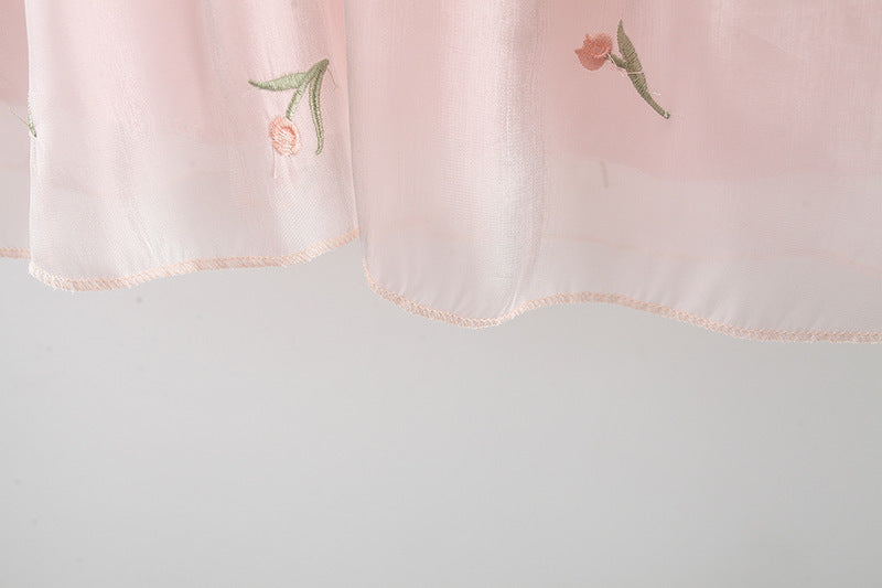 Vestido Infantil Florzinhas Asinha