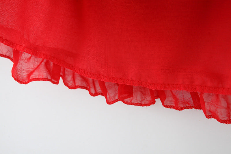 Vestido Infantil de Verano con Lazo