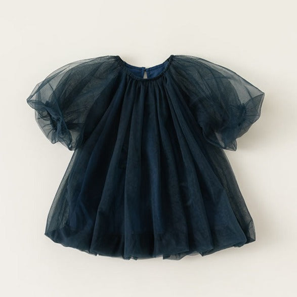 Vestido Infantil Lua Tul