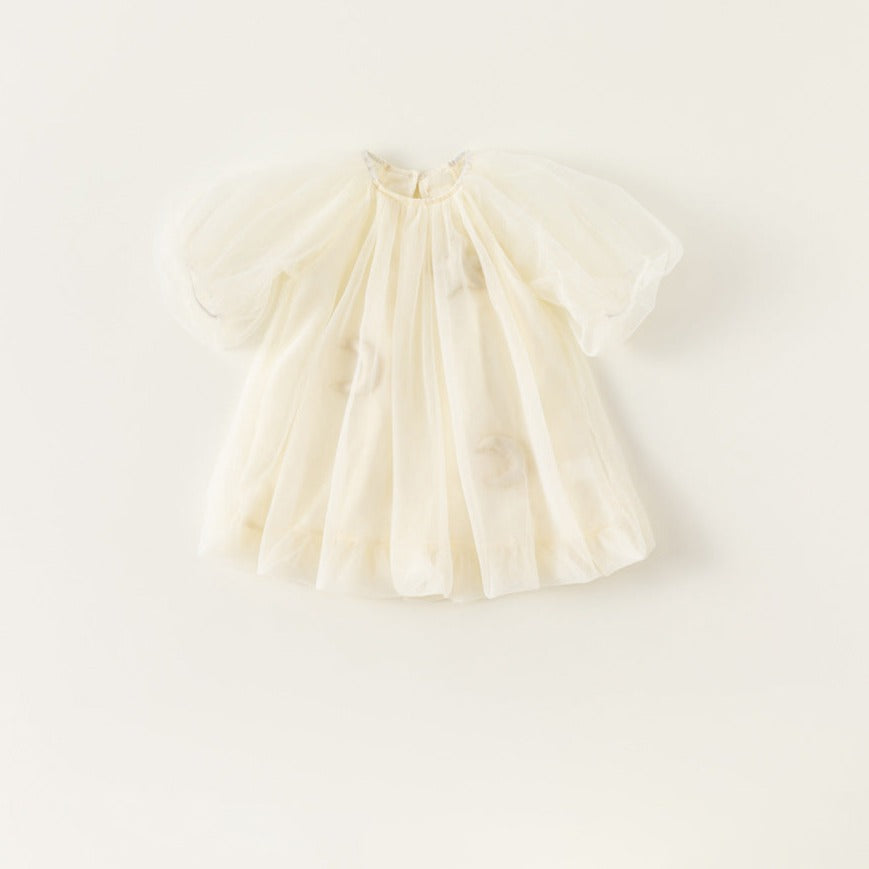 Vestido Infantil Lua Tul