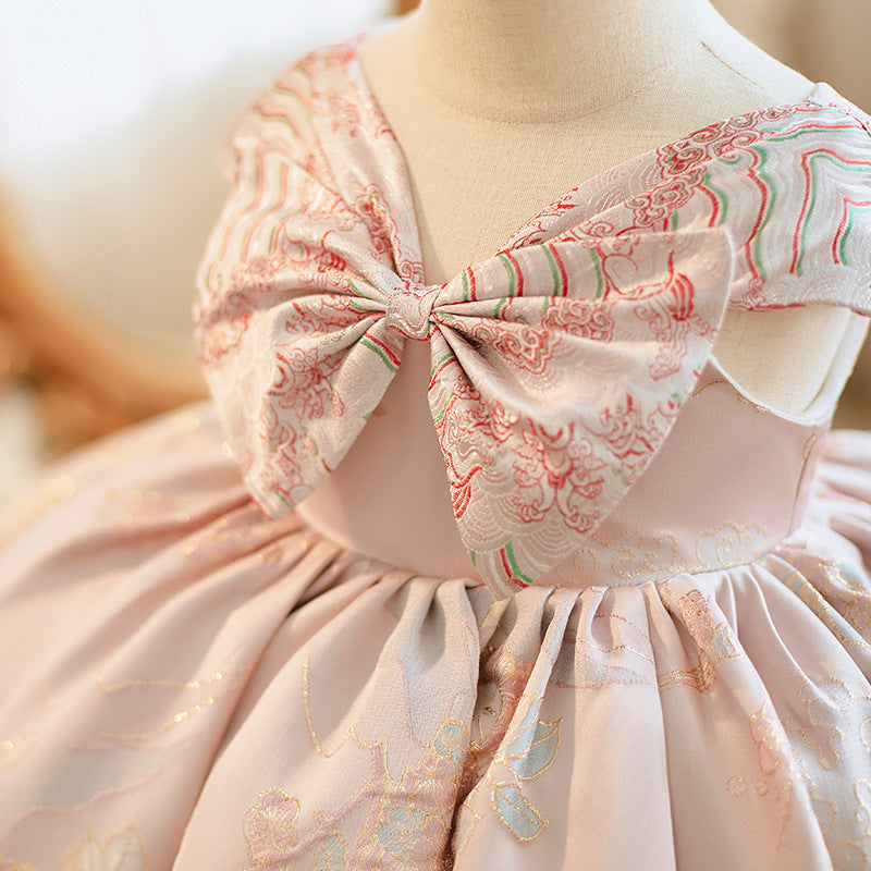 Vestido Infantil Volantes Tul