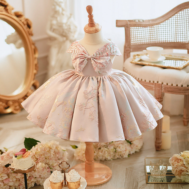 Vestido Infantil Volantes Tul