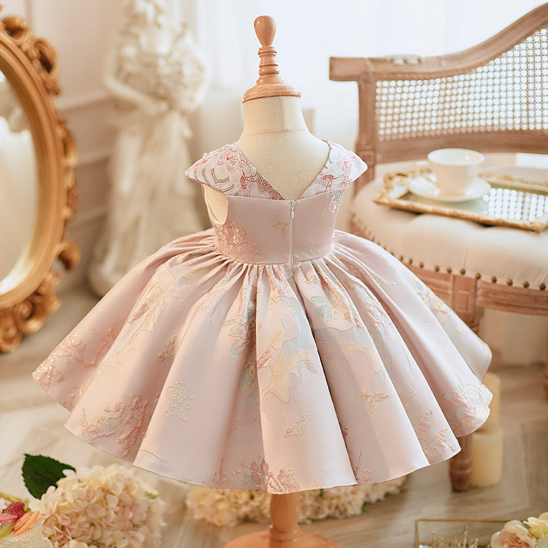 Vestido Infantil Volantes Tul