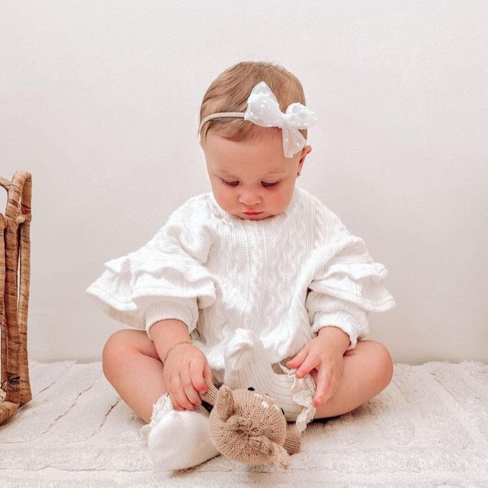 Body + Cinturón Infantil Femenino de Otoño