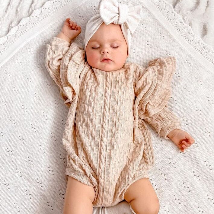 Body + Cinturón Infantil Femenino de Otoño