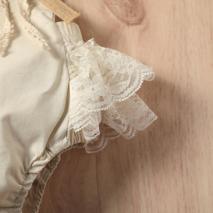 Body Infantil Femenino de Encaje