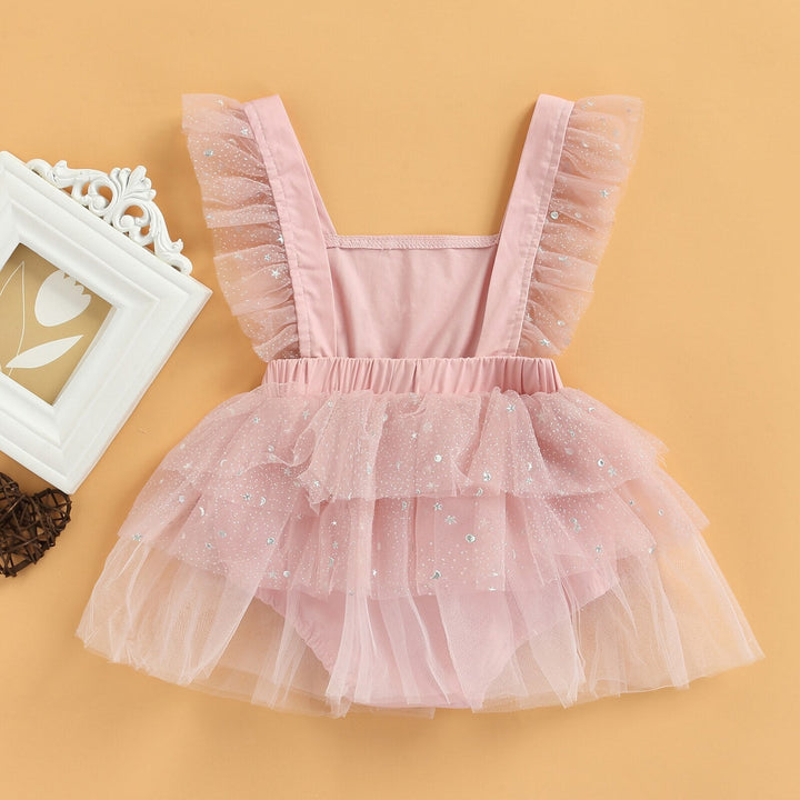 Vestido Infantil Body Tul