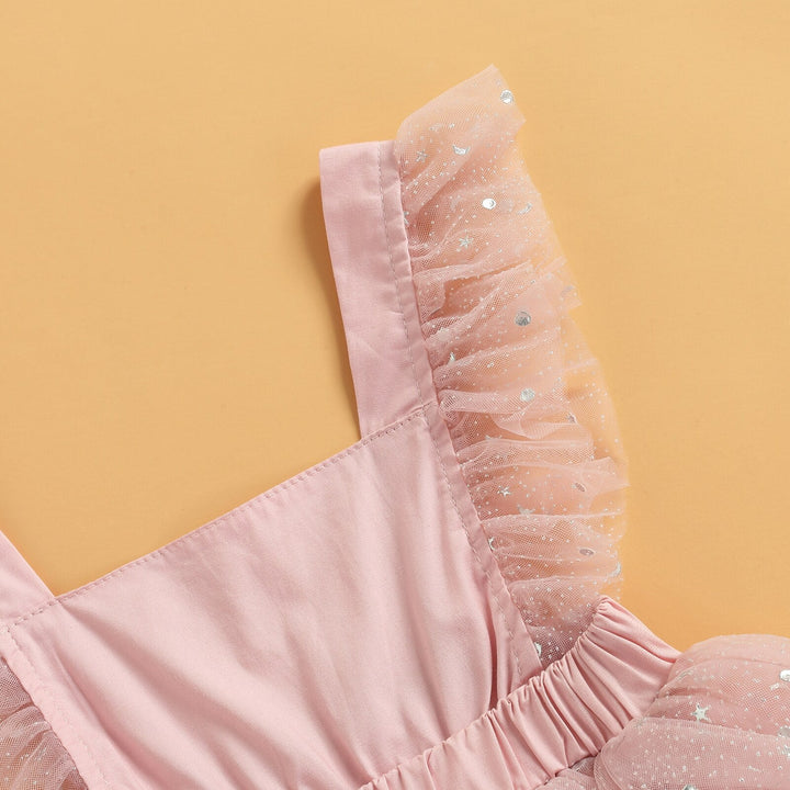 Vestido Infantil Body Tul