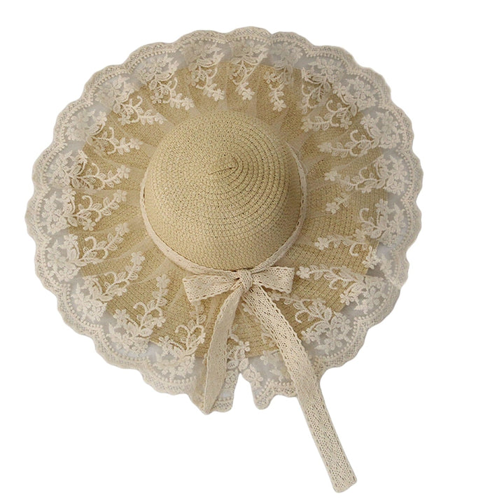 Gorro Infantil de Encaje y Tul