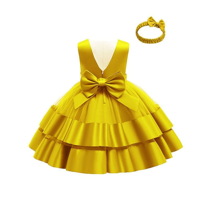 Vestido Fiesta Infantil Volantes