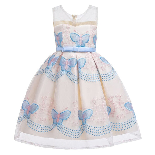 Vestido de Fiesta Infantil Mariposas
