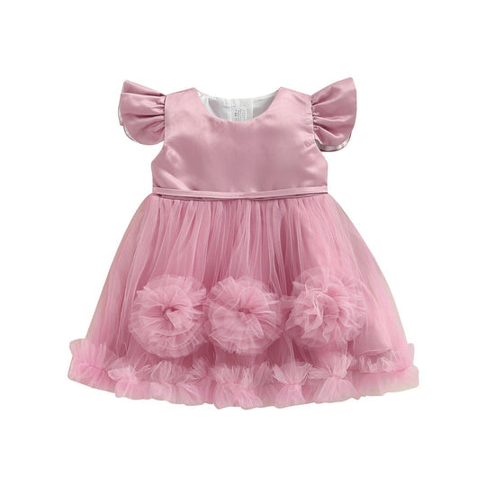 Vestido de Fiesta Infantil Tul Colores