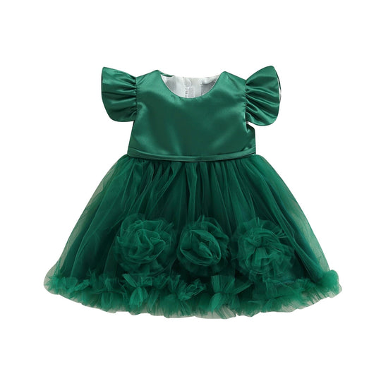 Vestido de Fiesta Infantil Tul Colores