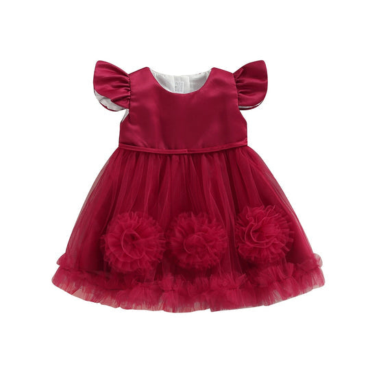 Vestido de Fiesta Infantil Tul Colores