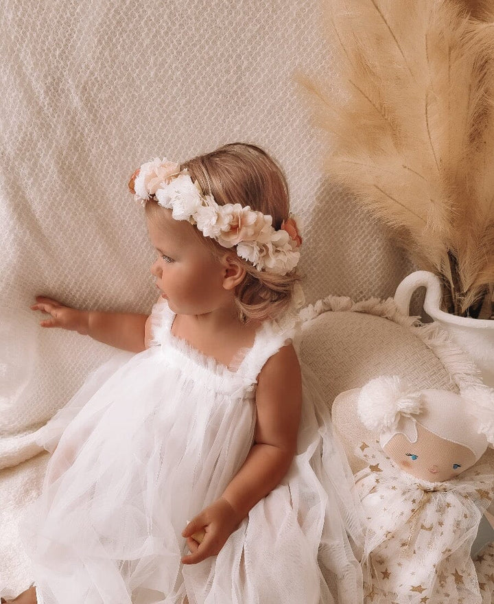 Vestido Infantil Alas de Mariposa