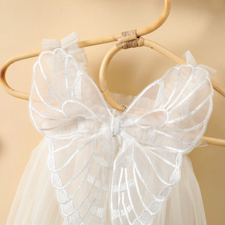 Vestido Infantil Alas de Mariposa