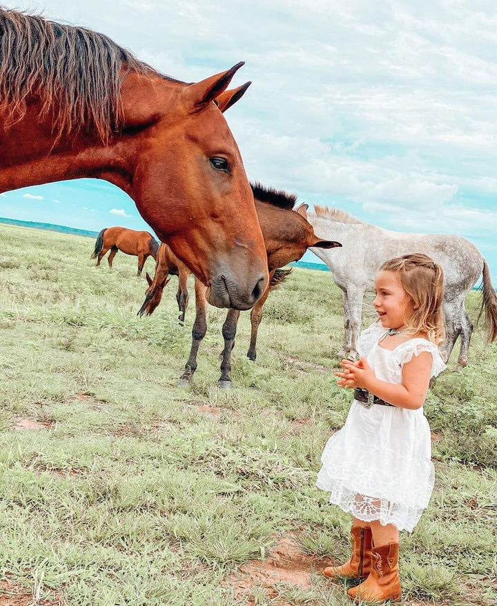 Vestido Infantil Blanco