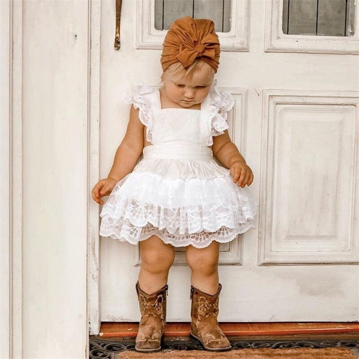 Vestido Infantil Blanco