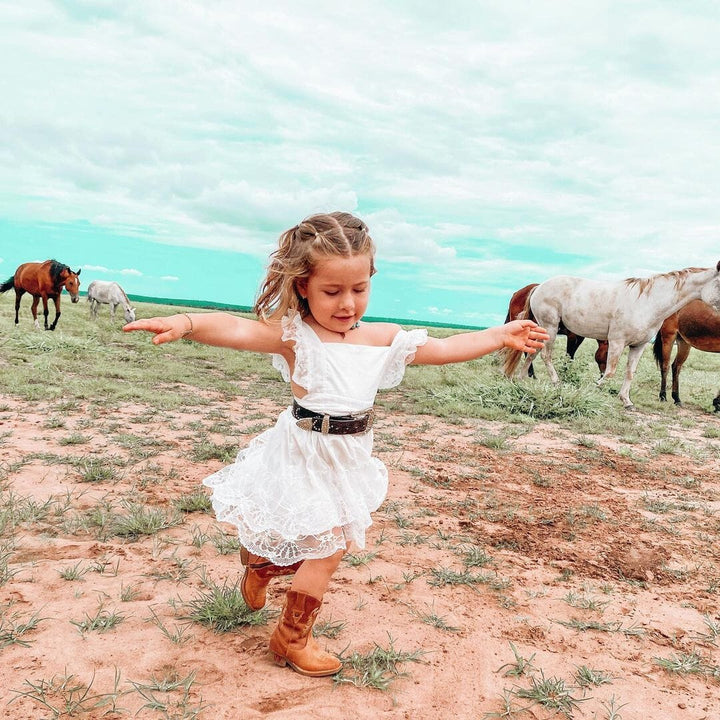 Vestido Infantil Blanco